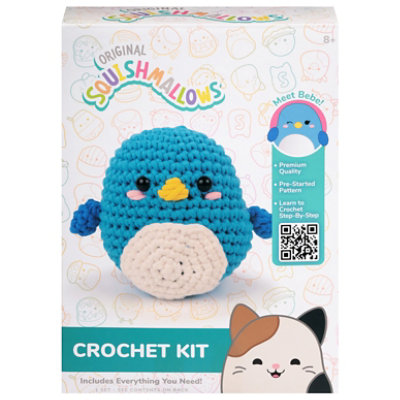 Squishmallows Meet Bebe Crochet Kit - Each - Image 1