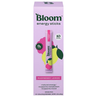 Bloom Energy Sticks Raspberry Lemon - 10 CT - Image 2