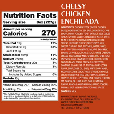 Blounts Family Kitchen Chicken Enchilada Cup - 24 OZ - Image 6
