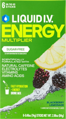 Liquid Iv 6ct Sugar Free Energy Blackberry Lemonade - 6 CT - Image 2