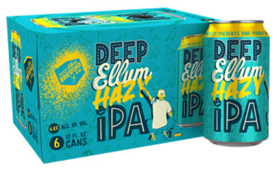 Deep Ellum Hazy IPA In Cans - 6-12 Fl. Oz. - Image 1