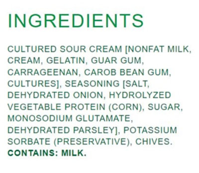 Top The Tater Chive & Onion Sour Cream Dip 12oz - 12 OZ - Image 4