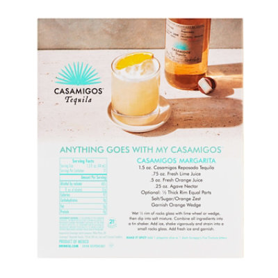 Casamigos Reposado W/tumbler Vap 750 Ml - 750 ML - Image 3