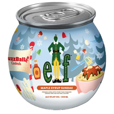 Buzzballz Maple Syrup Sundae Can - 200 Ml - Image 1
