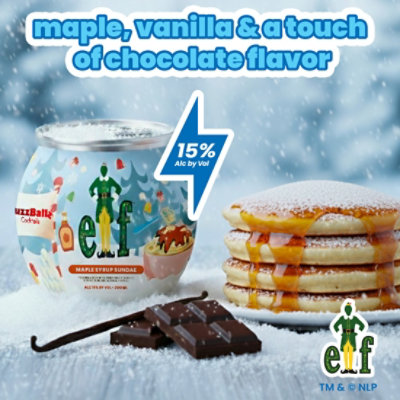 Buzzballz Maple Syrup Sundae Can - 200 Ml - Image 2