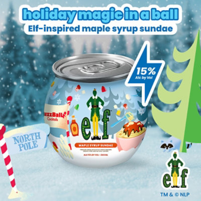 Buzzballz Maple Syrup Sundae Can - 200 Ml - Image 4