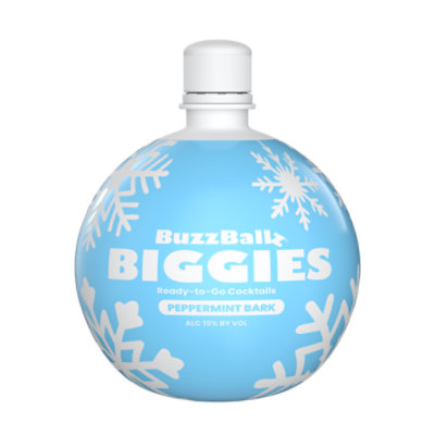 Buzzballz Cocktails Biggies Peppermint Bark Bottle - 1.75 L - Image 1