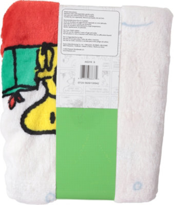 Franco Manufacturing Snoopy Lights Fleece Blanket - Each - Image 3