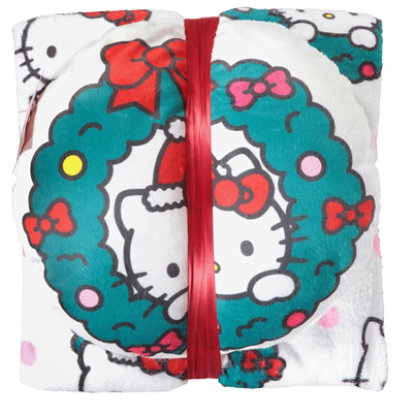 Franco Manufacturing Hello Kitty Pillow & Throw Set - Each - Image 2