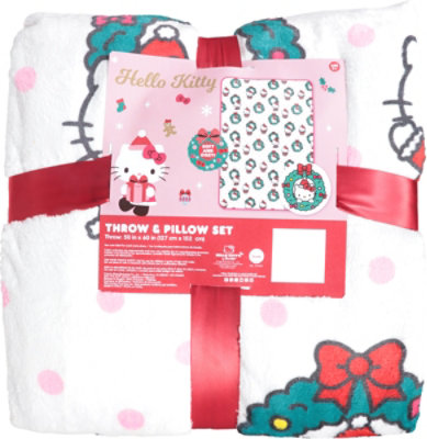 Franco Manufacturing Hello Kitty Pillow & Throw Set - Each - Image 3