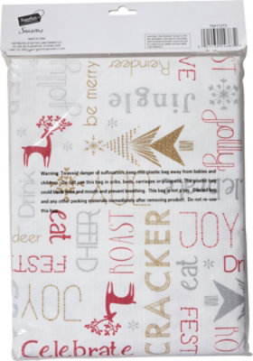 Signature Select Holiday Vinyl Tablecover - Each - Image 3