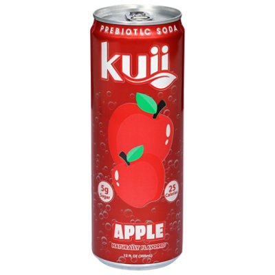 Kuii Prebiotic Apple Soda - 12 Fl. Oz. - Image 1