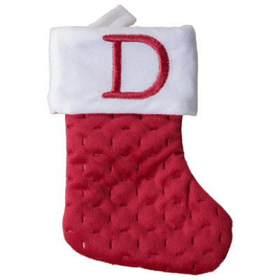 Signature Select 7 Inch Monogram Mini Stocking - Each - Image 2