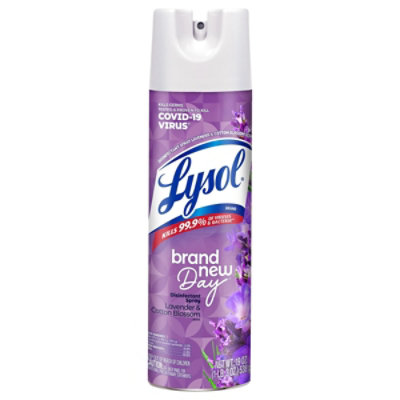 Lysol Lavender & Cotton Disinfectant Spray - 19 Fl. Oz. - Image 2