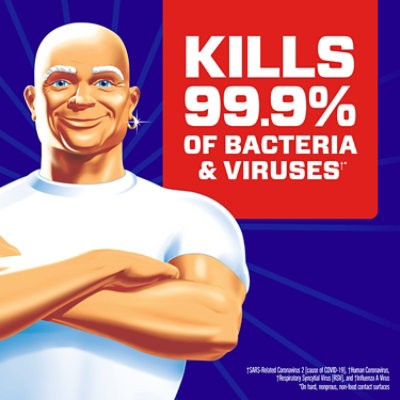 Mr. Clean Antibacterial Multi-surface Cleaner 2x Concentrated, Lemon - 41 Fl. Oz. - 41 FZ - Image 4