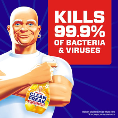Mr. Clean Clean Freak Antibacterial Multi-surface Cleaner Spray, Summer Citrus - 16 Fl. Oz. - 16 FZ - Image 4