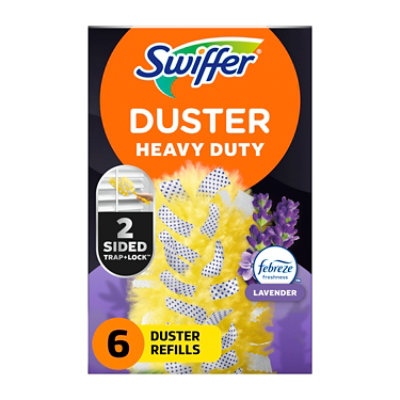 Swiffer Heavy Duty Dusters, Febreze Freshness Lavender - 6 Ct. - 6 CT - Image 1