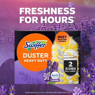 Swiffer Heavy Duty Dusters, Febreze Freshness Lavender - 6 Ct. - 6 CT - Image 5