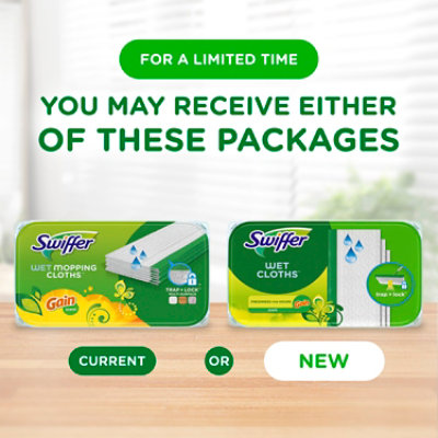 Swiffer Wet Mopping Cloths, With Gain Scent - 24 Count - Image 8