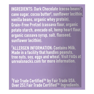 Unreal Dark Chocolate Pretzels - 3.5 Oz - Image 4