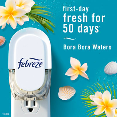 Febreze Plug Scented Oil Refill, Bora Bora Waters - 3-.87 Fl. Oz - 3-.87FZ - Image 3