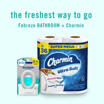Febreze Small Spaces Bathroom Odor Fighter Air Freshener Citrus Breeze .25 Fl Oz - .25 FZ - Image 8