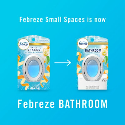Febreze Small Spaces Bathroom Odor Fighter Refresh & Energize, Zesty Orange Blossom - .25 Fl. Oz. - 0.25 FZ - Image 8