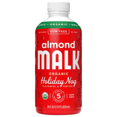 Almond Malk  Holiday Nog - 28 Fl. Oz. - Image 1