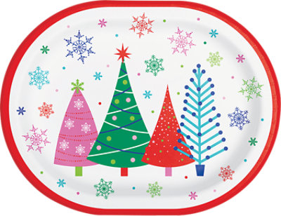 Signature Select Joyful & Jolly Platters - 8 Count - Image 1