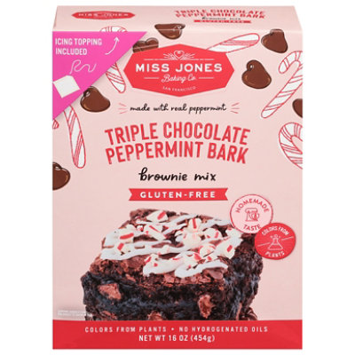 Miss Jones Baking Co Mix Brwni Trp Chc Pprmnt - 16 Oz - Image 1