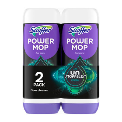 Swiffer Powermop Floor Cleaner Unstopables Fresh - 2-25.3 Fl. Oz. - Image 1