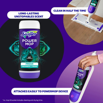 Swiffer Powermop Floor Cleaner Unstopables Fresh - 25.3 Fl. Oz. - Image 2