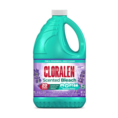 Cloralen Aromas Lavender Liquid Bleach - 81 Fl. Oz.