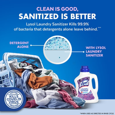 Lysol Lavender Fusion Laundry Sanitizer - 90 Fl. Oz. - Image 3