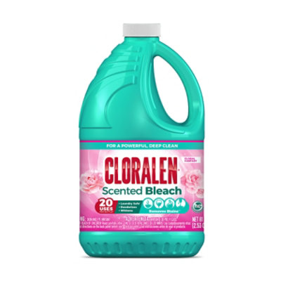 Cloralen Aromas Floral Fantasy Liquid Bleach - 81 Fl. Oz.