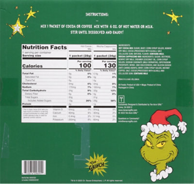Ten Grinch Coffee For Two Set - Each - Image 5