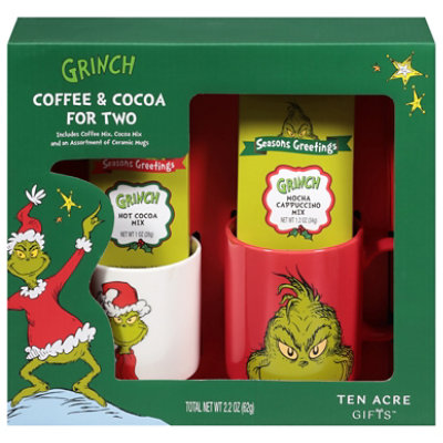 Ten Grinch Coffee For Two Set - Each - Image 1