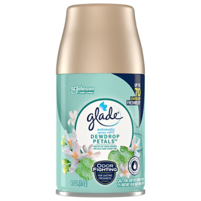 Glade Automatic Spray Refill Dewdrop Petals 6.2 Oz - 6.2 OZ - Image 1
