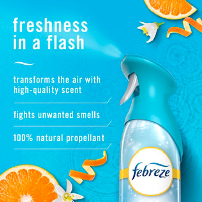 Febreze Air Mist Air Freshener, Refresh & Energize Rejuvenating Water Zesty Orange Blossom- 2-8.8 Oz - 2-8.8OZ - Image 2