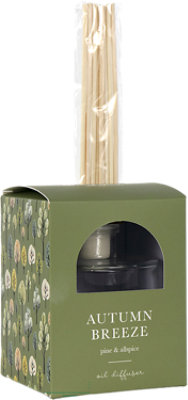 Overjoyed Boutique Pattern Box Diffuser  Green - Each - Image 1