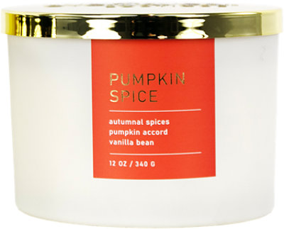 Overjoyed Boutique Frosted Candle Pumpkin Sage - Each - Image 1