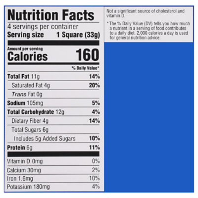 Mid-day Squares Crunchy Peanut - 4-4.66 Oz - Image 3