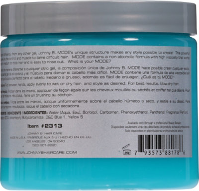 Johnny B Mode Styling Gel - 16 Fl. Oz. - Image 4
