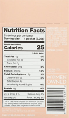 Cure Hydration Hydrating Grapefruit Drink Mix 8 Count - 8-.29 Oz - Image 4
