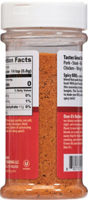 Dan-O's Outlaw Spicy BBQ Seasoning - 6.9 Oz - Image 5