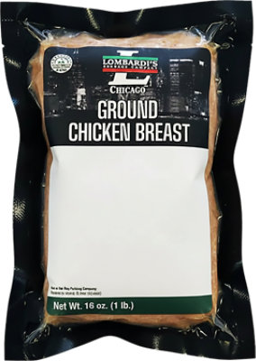 Lombardi's Ground Chicken Breast - 16 Oz - Image 1