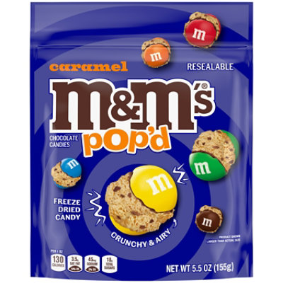 M&m's Pop Caramel Stand Up Pouch 5.5 Ounces Per Bag - 5.5 OZ - Image 1