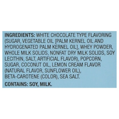 Overjoyed Lemon White Chocolate Drizzled Popcorn - 6 Oz - Image 4