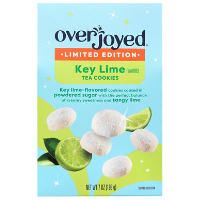 Overjoyed Key Lime Tea Cookies 7 Oz - 7 OZ - Image 1