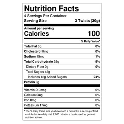 Redvine Red And Green Twists - 4 OZ - Image 2